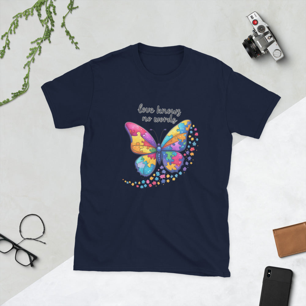 Love Knows No Words Butterfly - Navy
