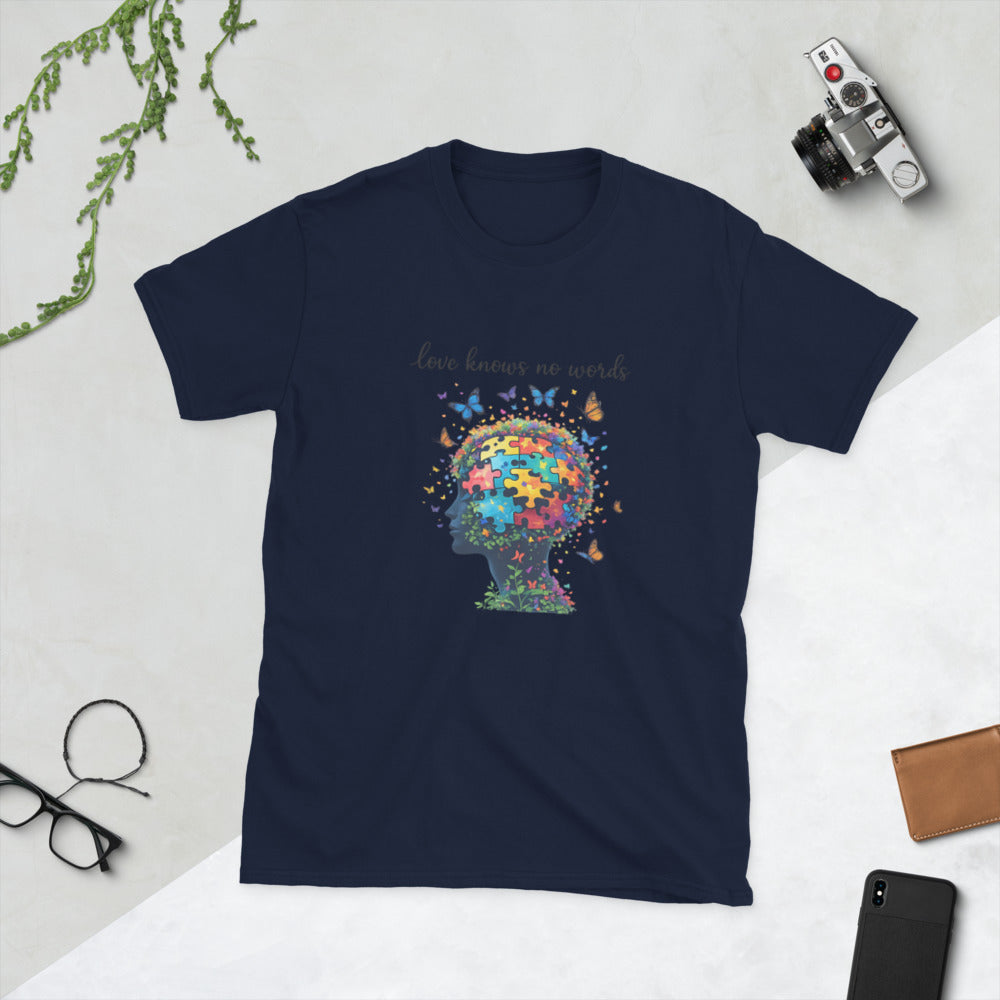 Love Knows No Words Portrait - Navy