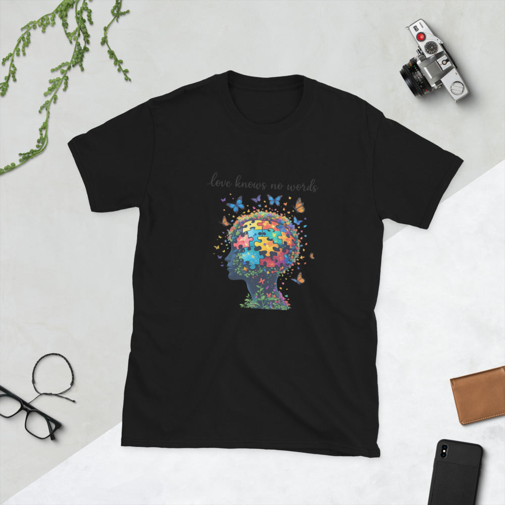 Love Knows No Words Portrait - Black