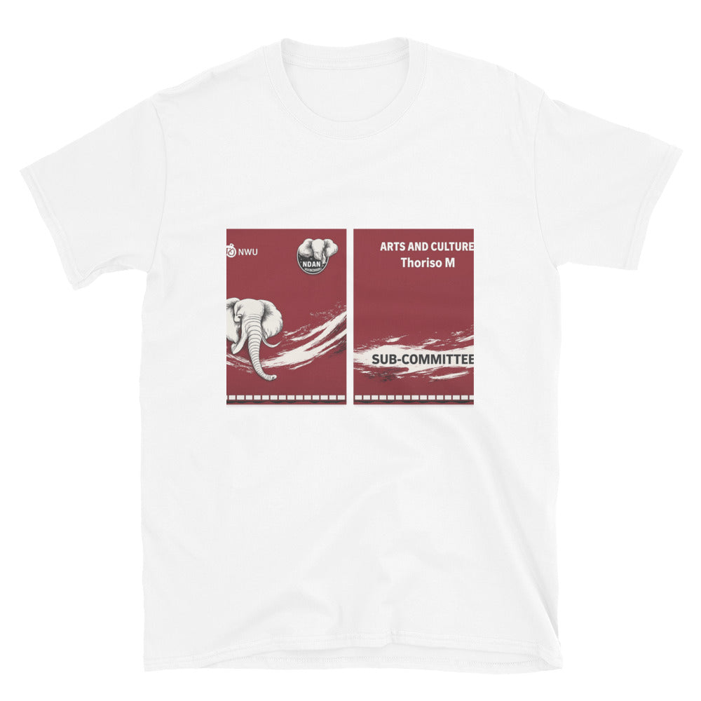 Maroon Elephant Wave T-Shirt - View 1