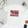 Maroon Elephant Wave T-Shirt - White