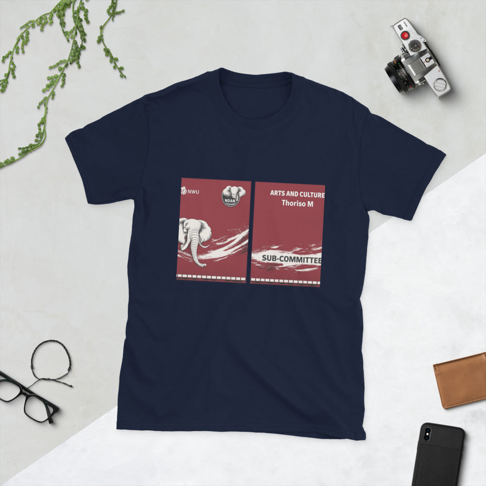 Maroon Elephant Wave T-Shirt - Navy