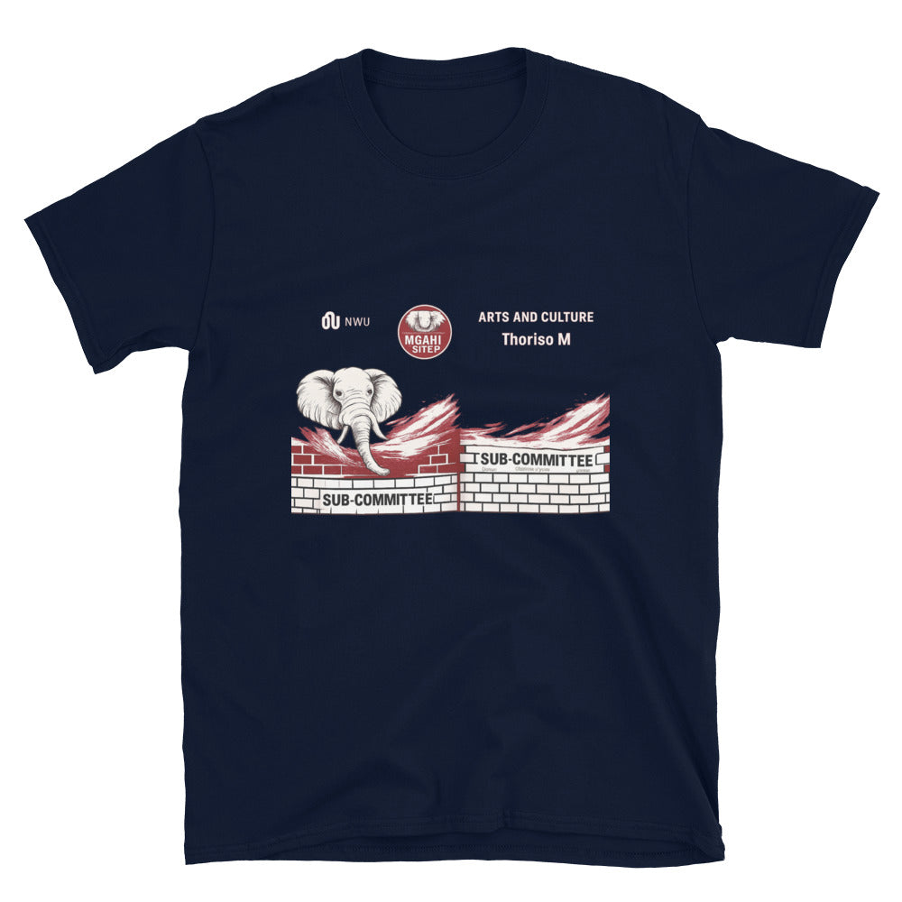 Maroon Breakthrough Elephant Tee - Navy
