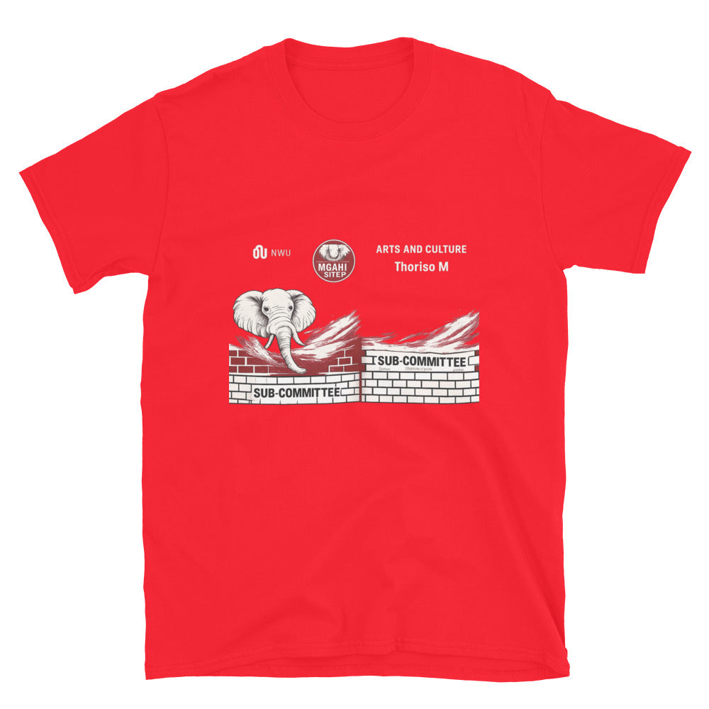 Maroon Breakthrough Elephant Tee - Red