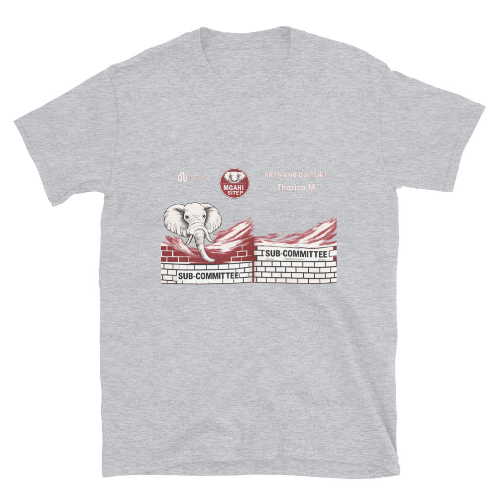 Maroon Breakthrough Elephant Tee - Sport Grey