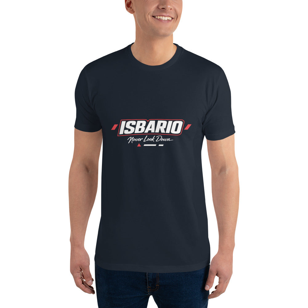 ISBARIO Never Look Down Tee - Midnight Navy