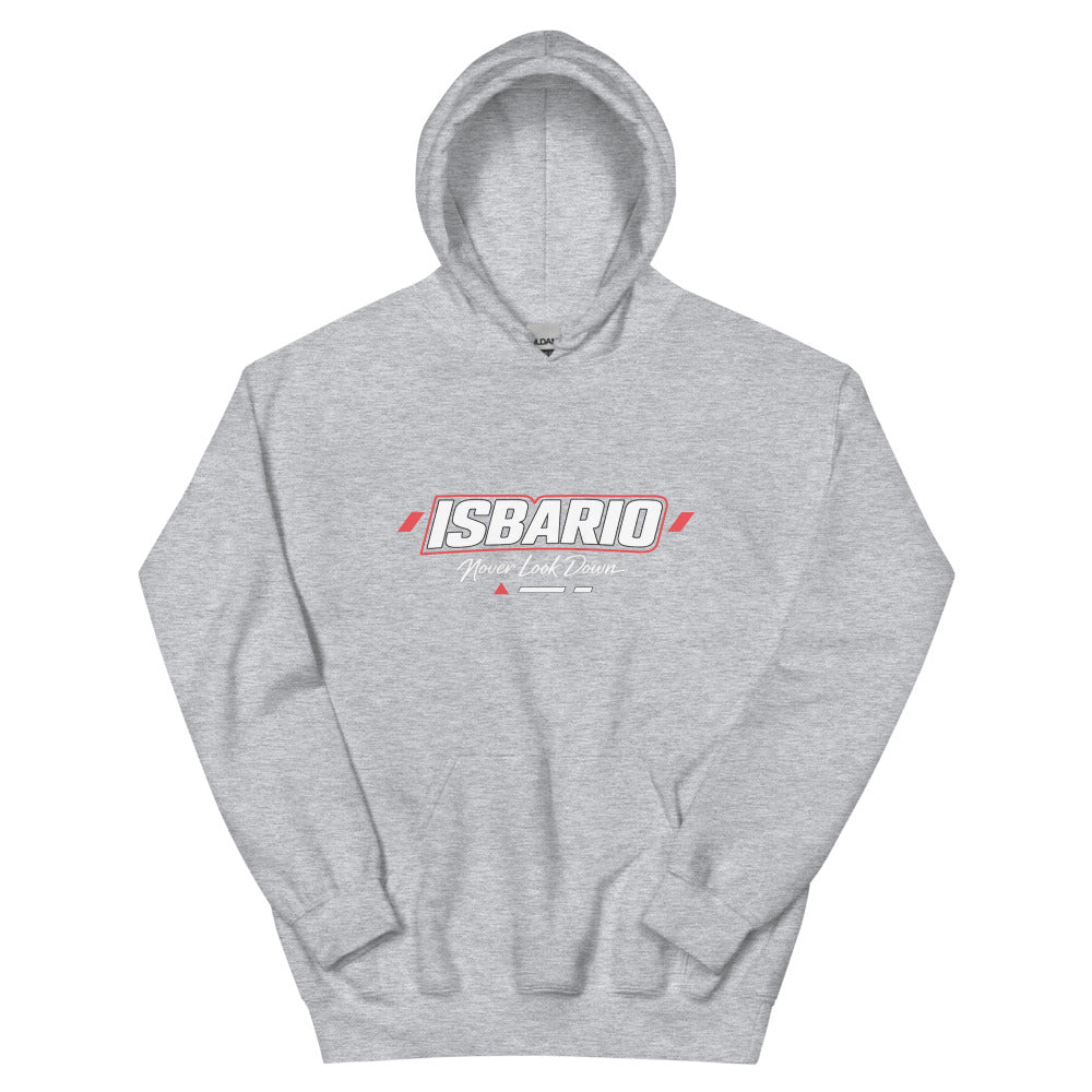 ISBARIO Never Look Down Tee - Sport Grey