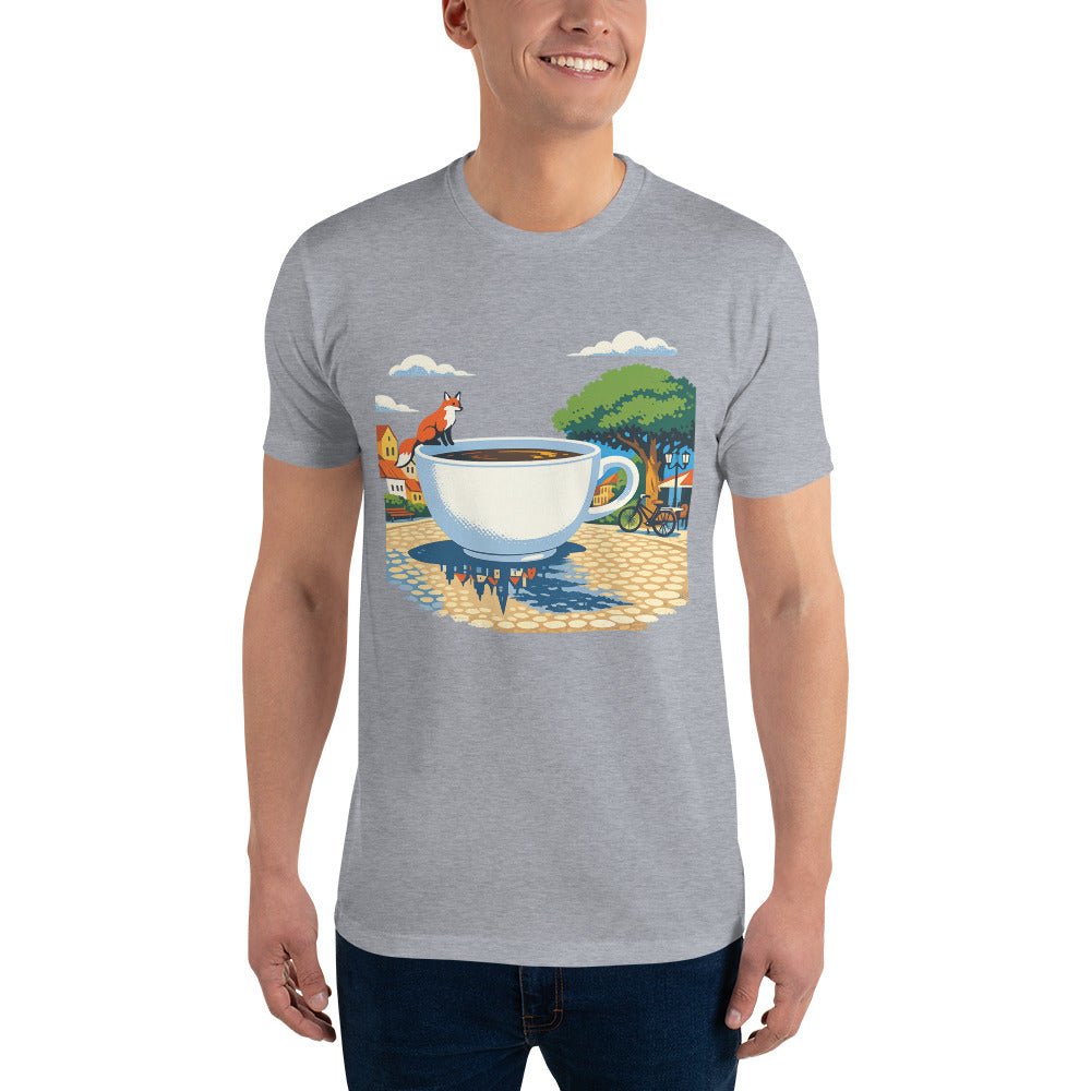 Upside-Down Village in a Teacup - Heather Grey