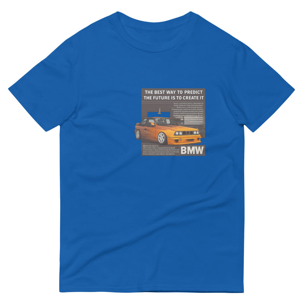 Sunset Garage Racer Chest Tee - Royal Blue