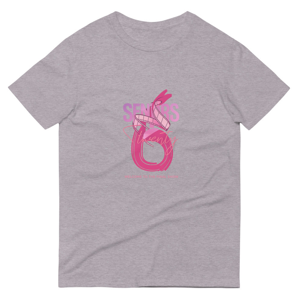 Neon Film Reel Seniors Tee - Heather Grey