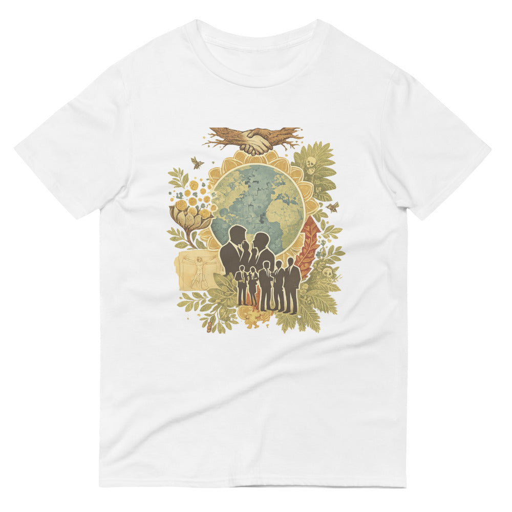 Grafted Growth Mandala - White