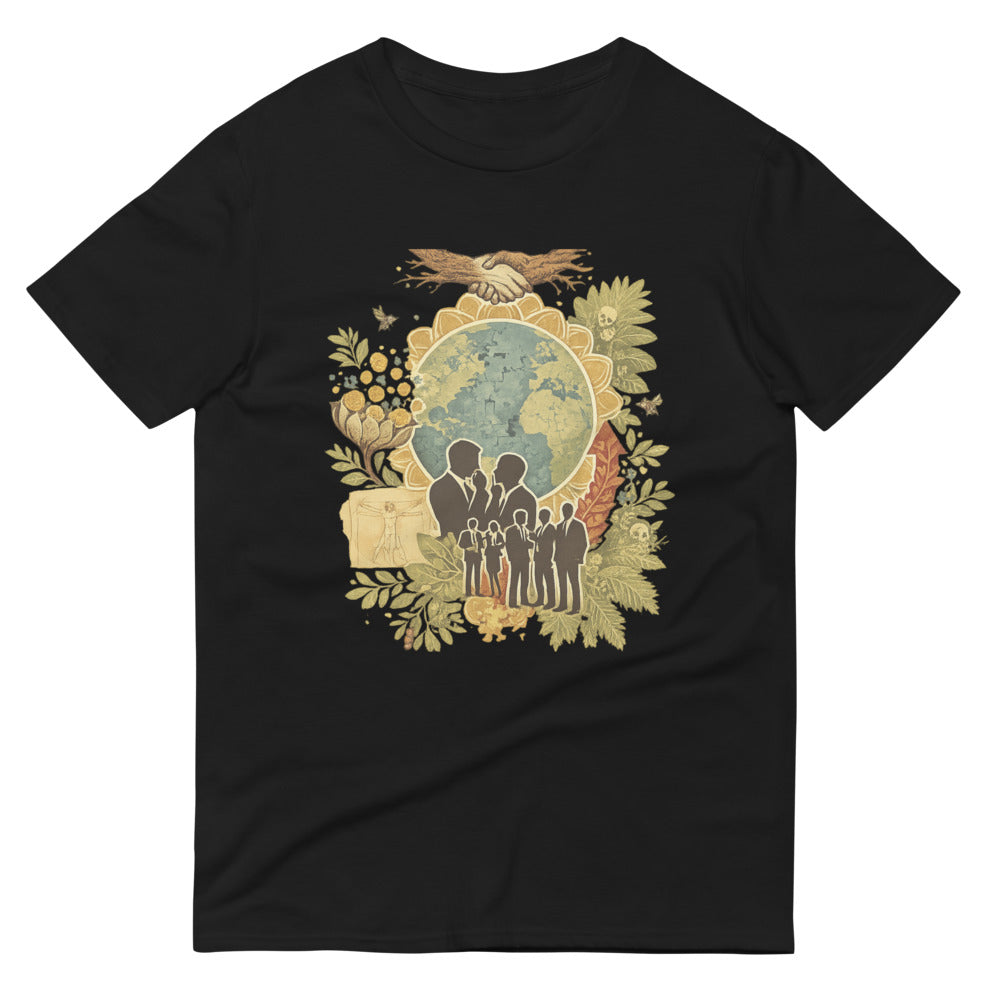 Grafted Growth Mandala - Black