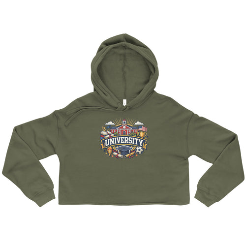 Collegiate Crest of Achievement - Military Green