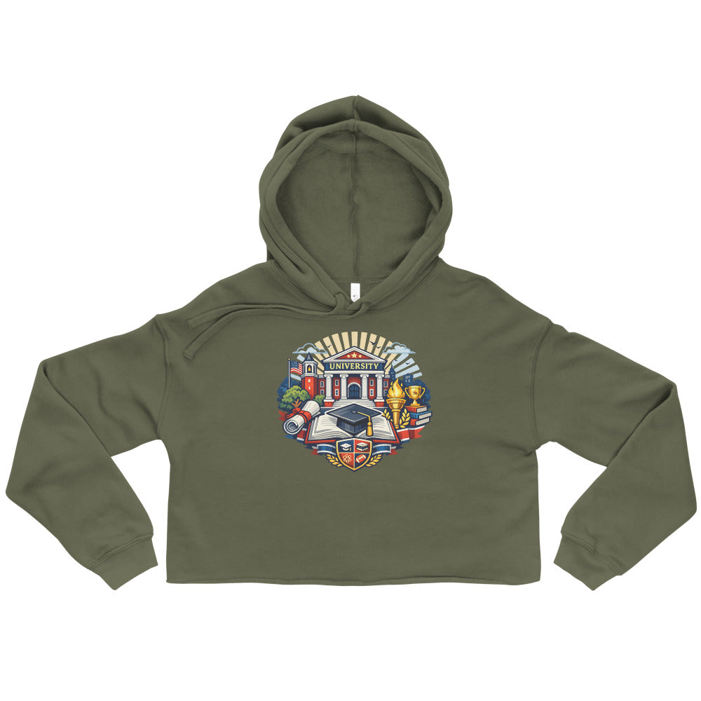 Legacy of Learning Crest - Military Green