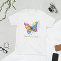 Starlit Rainbow Butterfly - White
