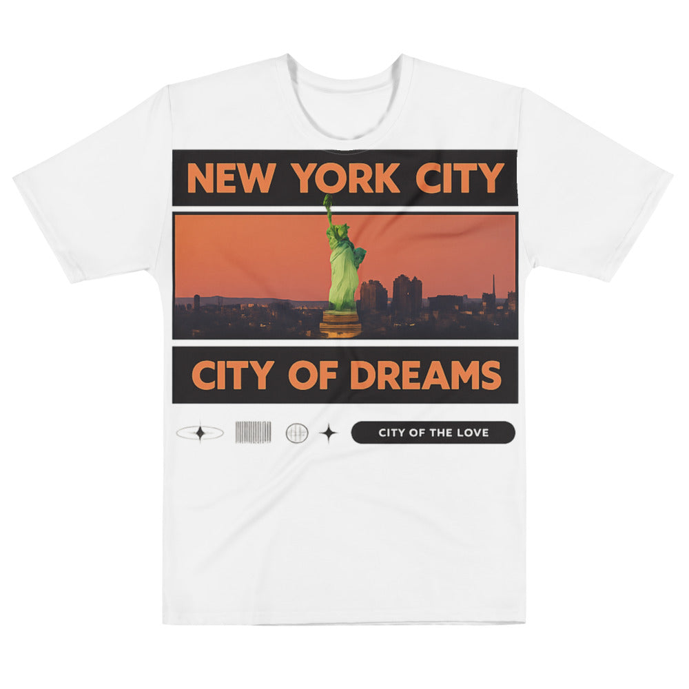 Sunset Liberty Reverie - White