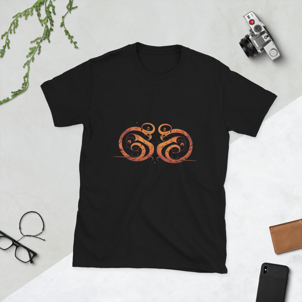Twin Serpent Ember Sigil - Black