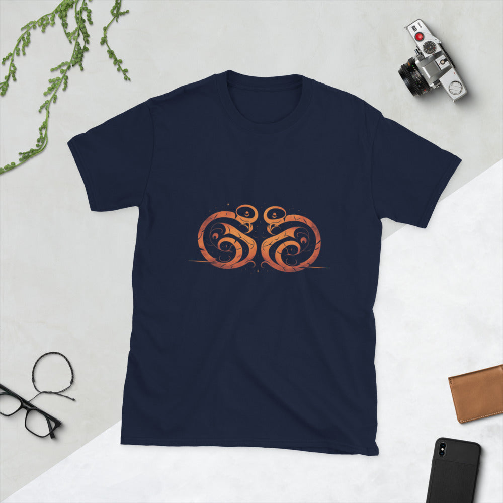 Twin Serpent Ember Sigil - Navy