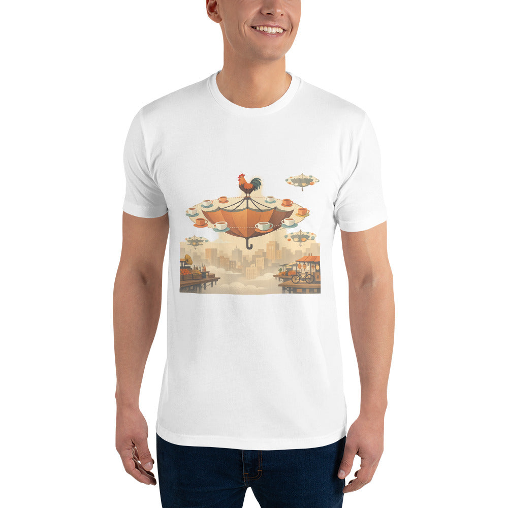 Rooster's Teacup Carousel - White