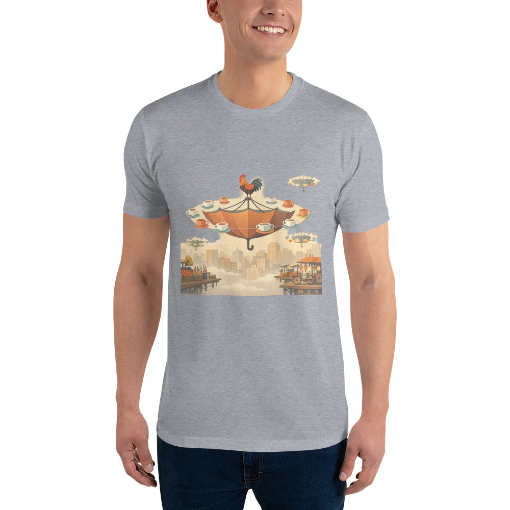 Rooster's Teacup Carousel - Heather Grey