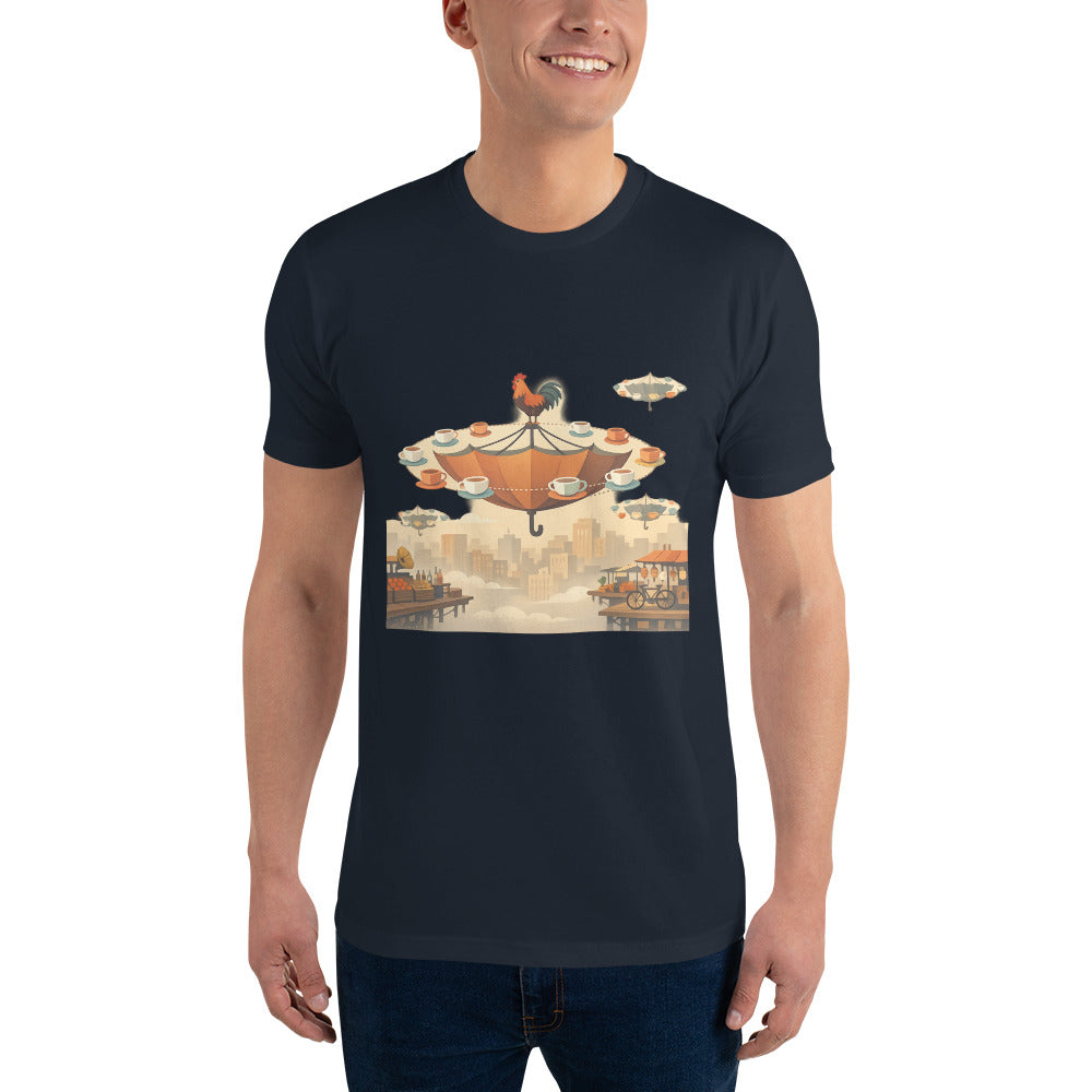 Rooster's Teacup Carousel - Midnight Navy