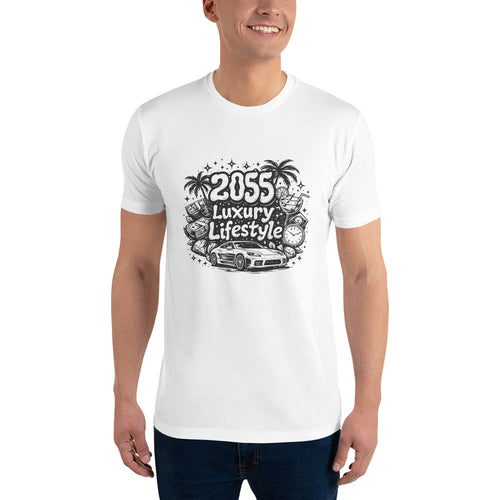 2055 Luxe Lifestyle Tee - White
