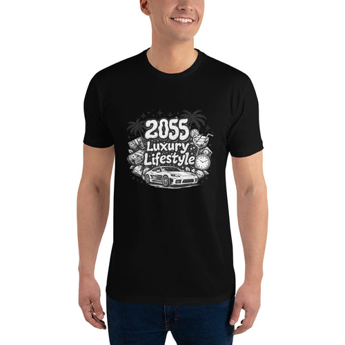 2055 Luxe Lifestyle Tee - Black