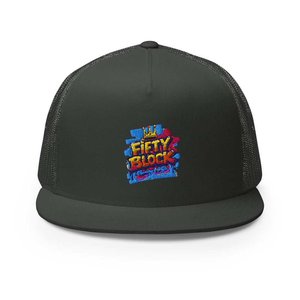 Electric Crown Graffiti - Charcoal