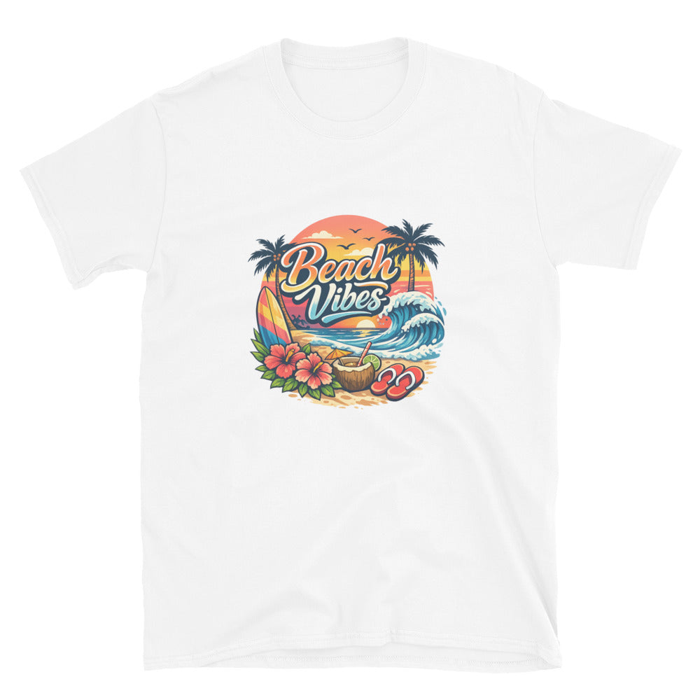 Sunset Surfside Paradise - White