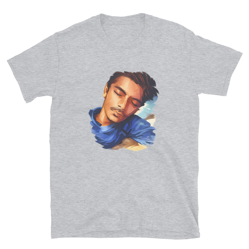 Serene Blue Dreamscape - Sport Grey