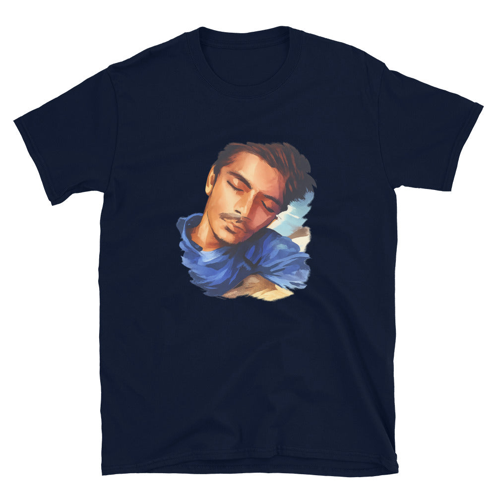 Serene Blue Dreamscape - Navy