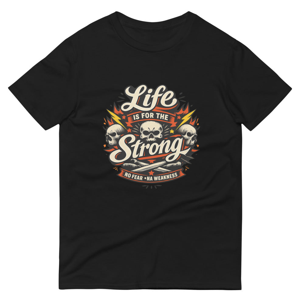 Fearless Strength Skull Crest - Black