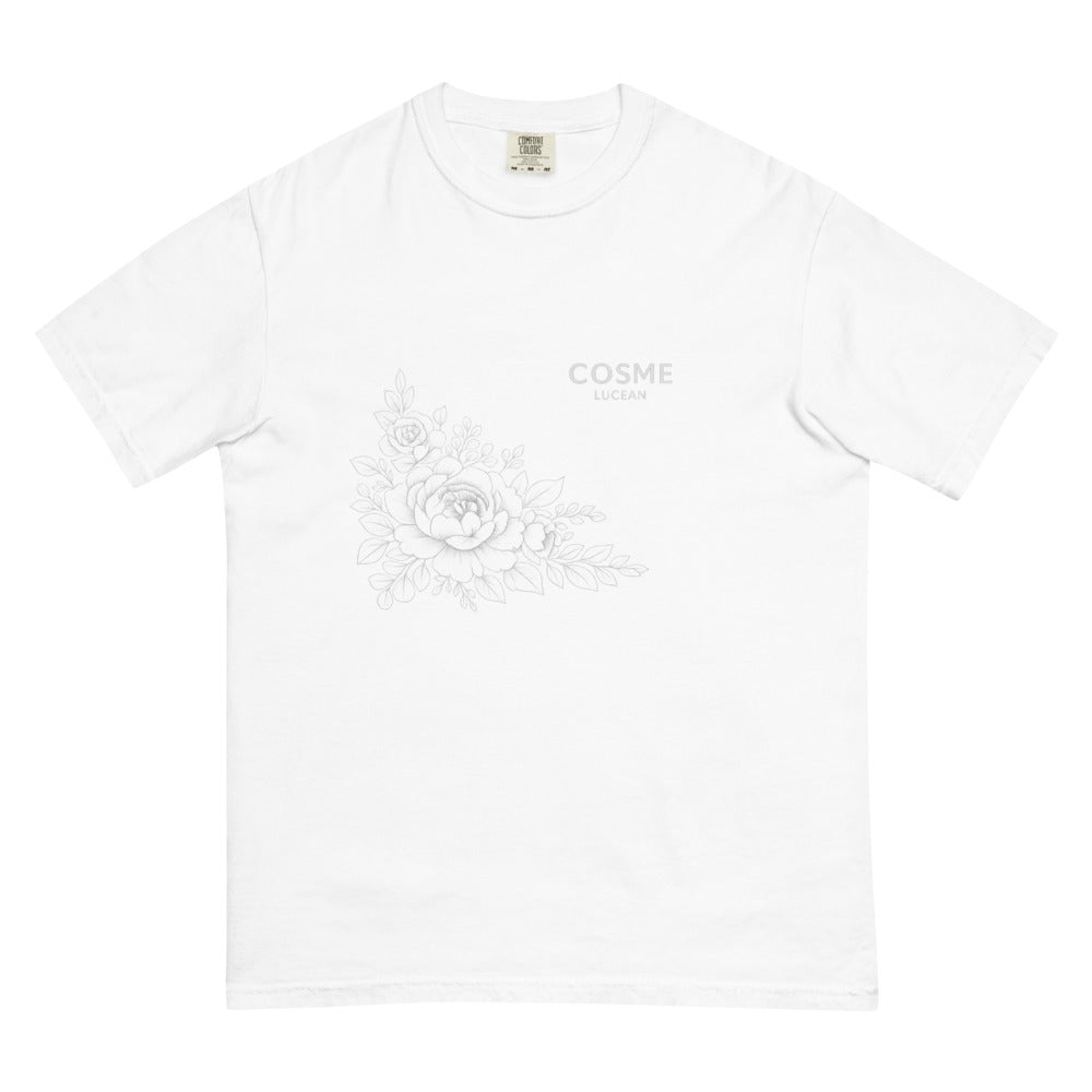 Monochrome Bloom Chest Tee - View 1