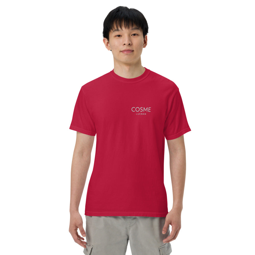 Cosme Lucban Minimal Chest Tee - Red