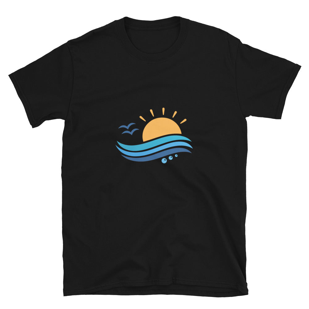 Luminous Ocean Sunrise - Black