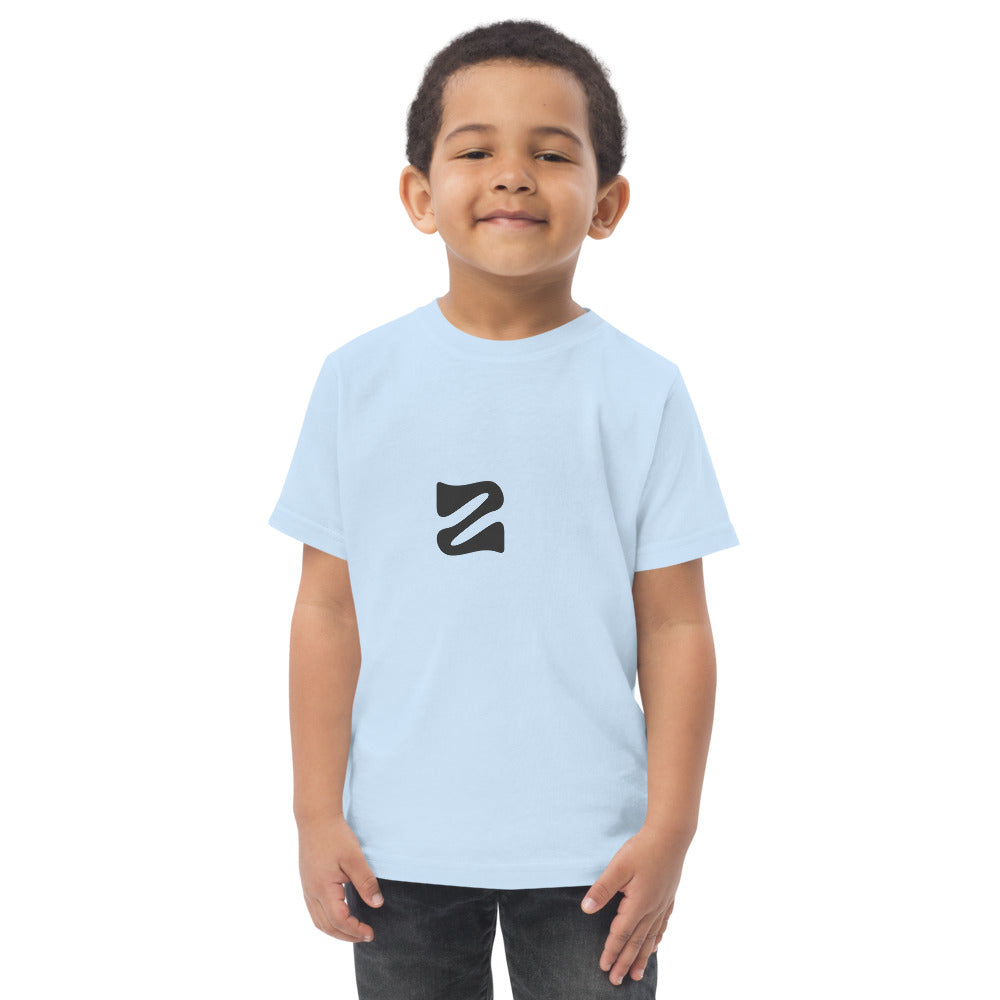 Obsidian Wave Left Chest Logo - Light Blue