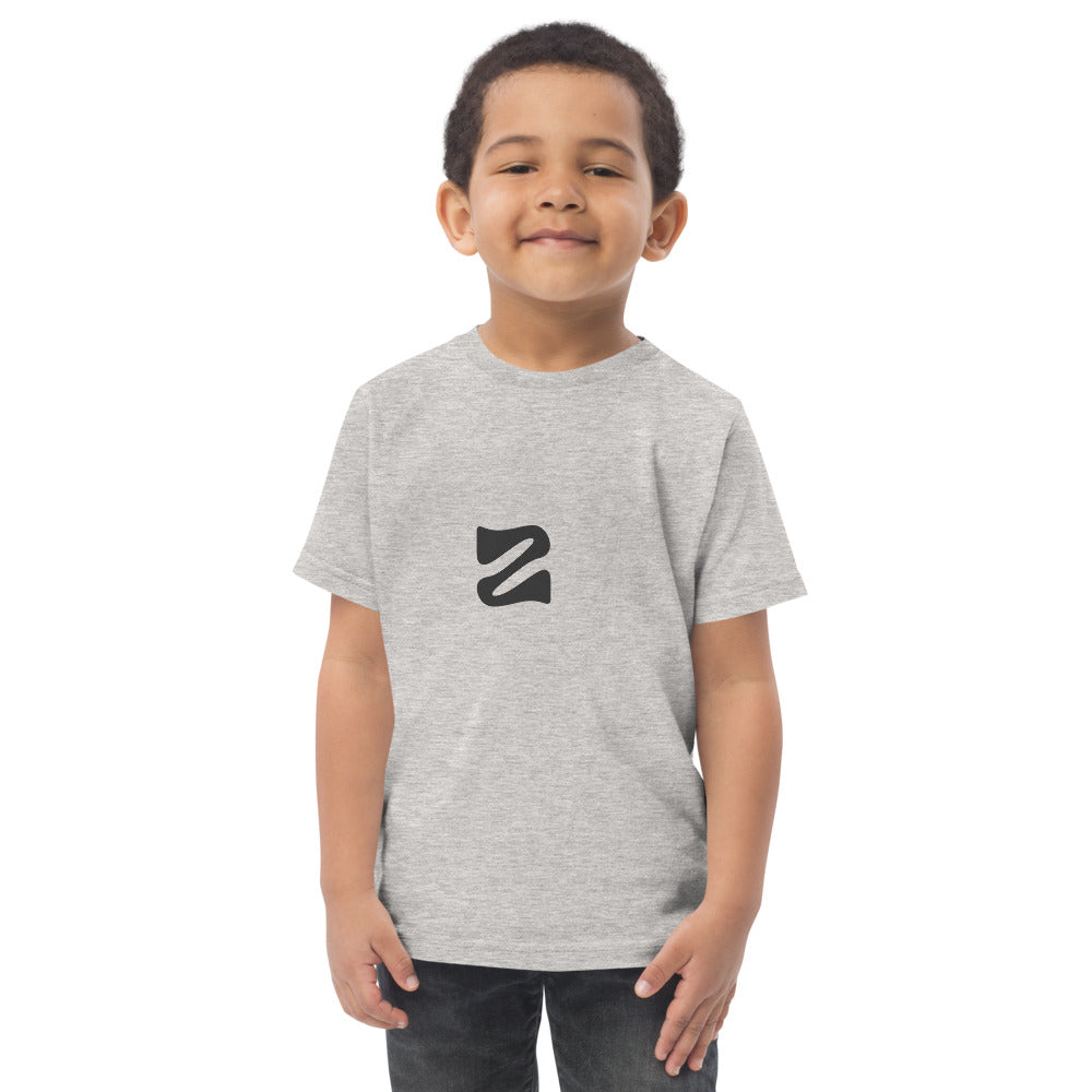 Obsidian Wave Left Chest Logo - Heather