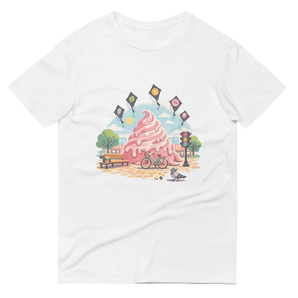 Floating Shadows Over Strawberry Square - White