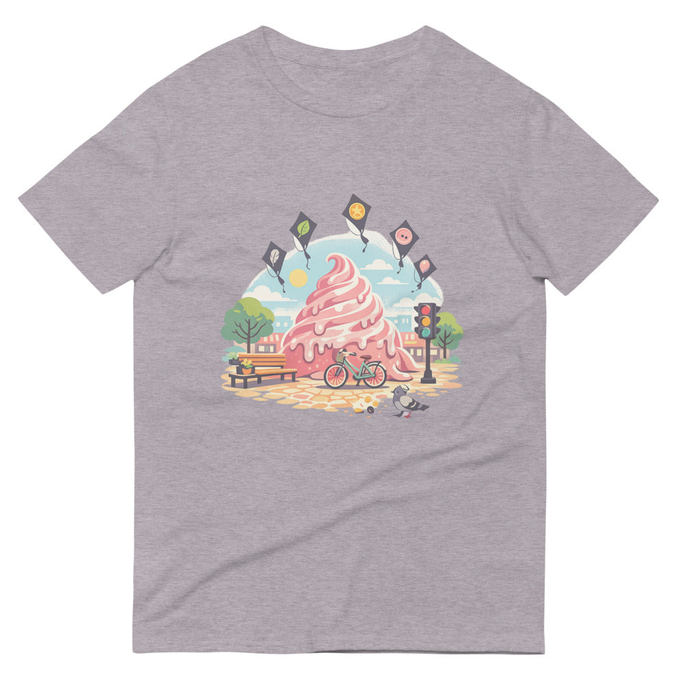 Floating Shadows Over Strawberry Square - Heather Grey