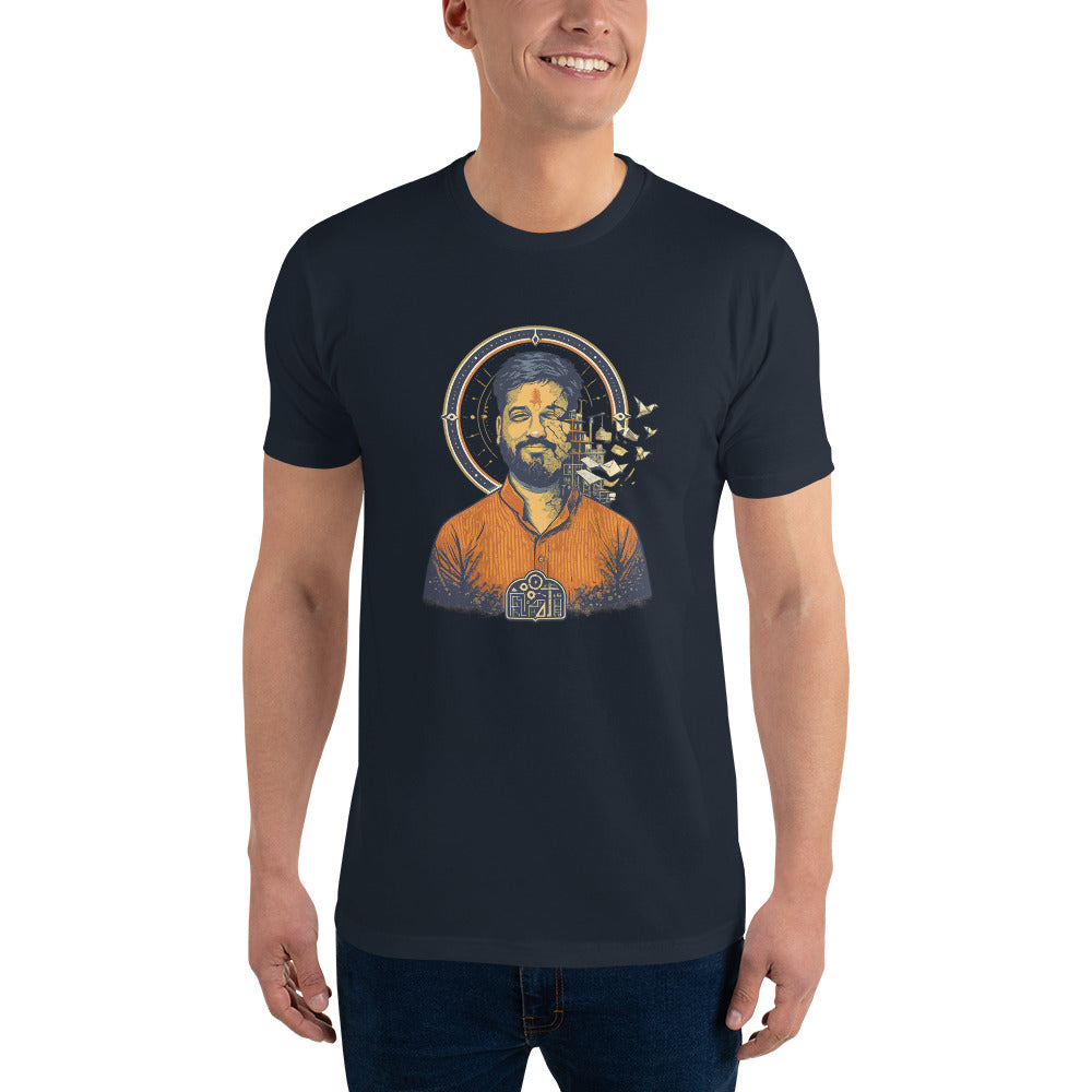 Scaffolded Soul Mandala - Midnight Navy