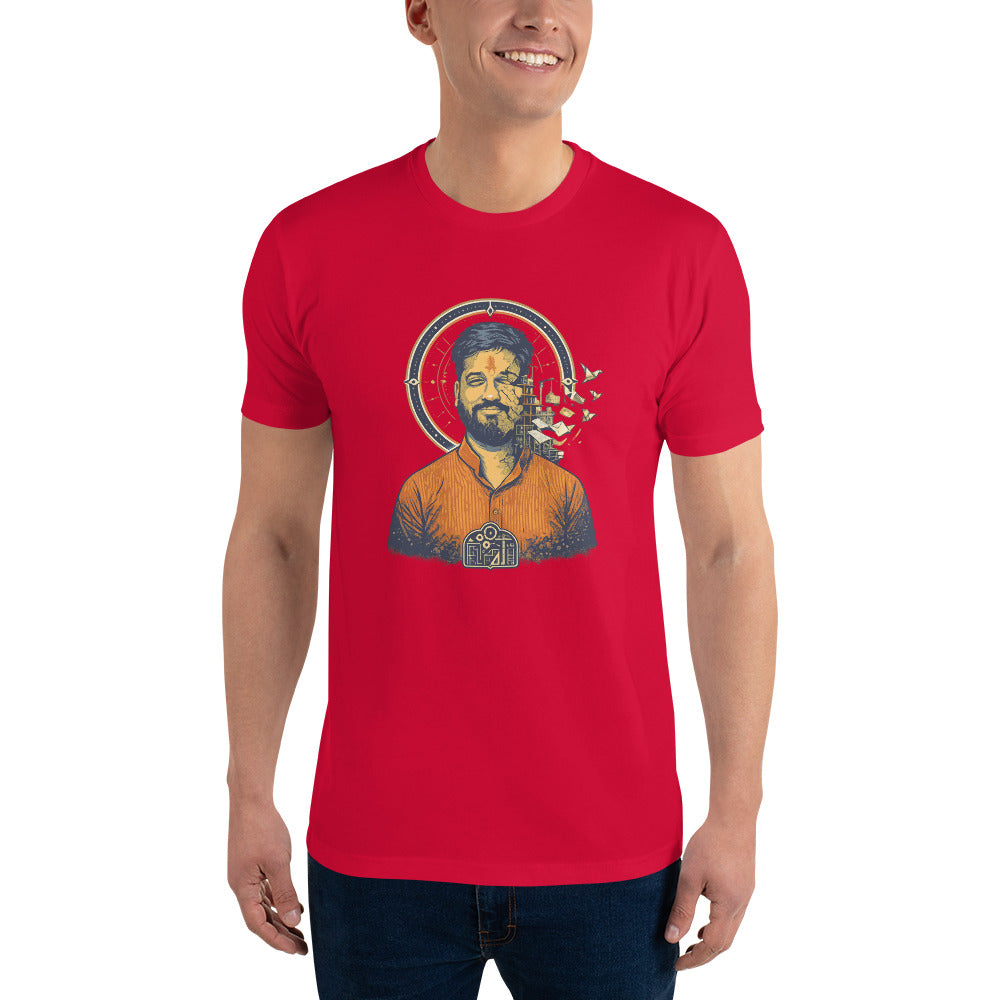 Scaffolded Soul Mandala - Red