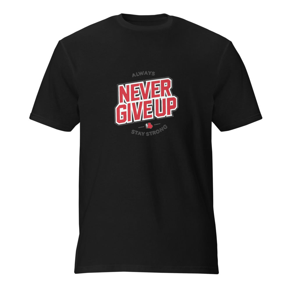 Crimson Resolve Motivational Badge - Black