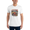 Crimson Apex Racing Art - White