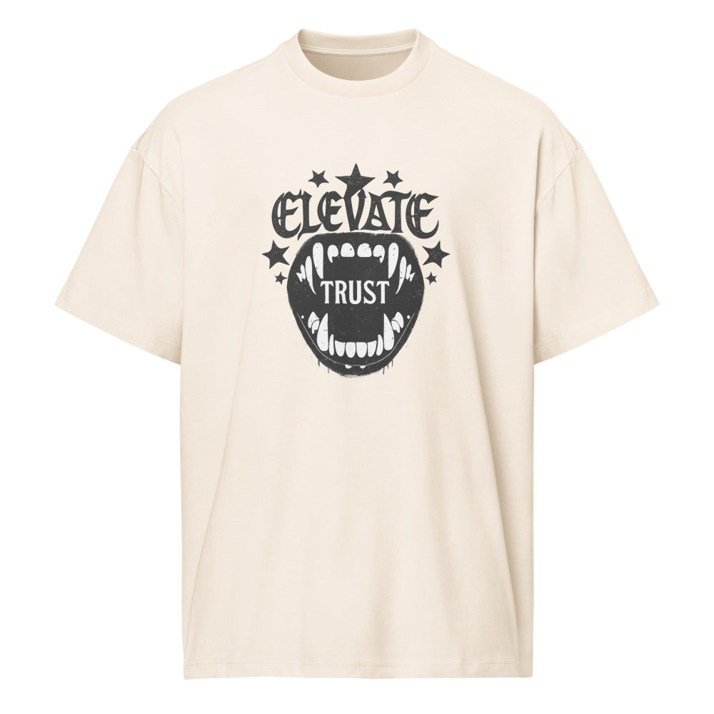 Gothic Elevate Trust Emblem - Vintage White