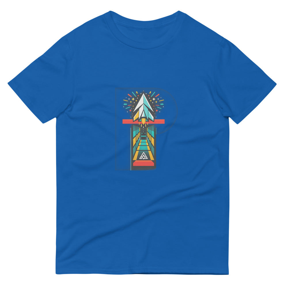 Origami Rocket Ascent - Royal Blue