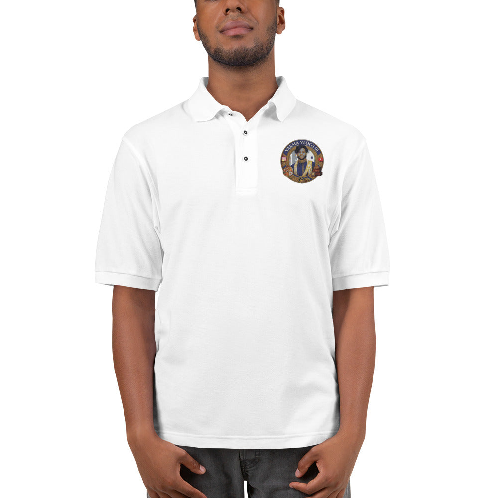 Golden Vlogger Crest Tee - View 1