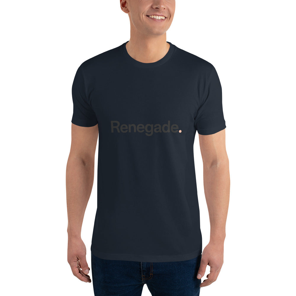 Renegade Glow Logo Tee - Midnight Navy