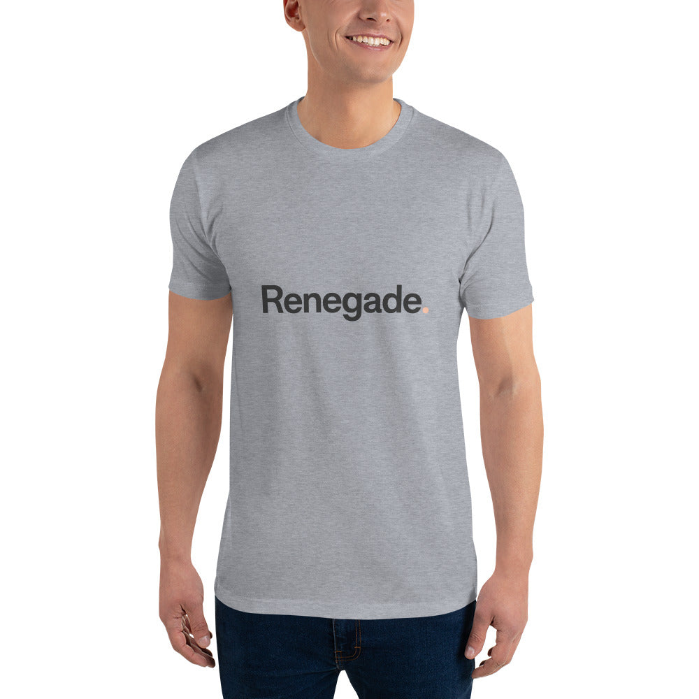 Renegade Glow Logo Tee - Heather Grey