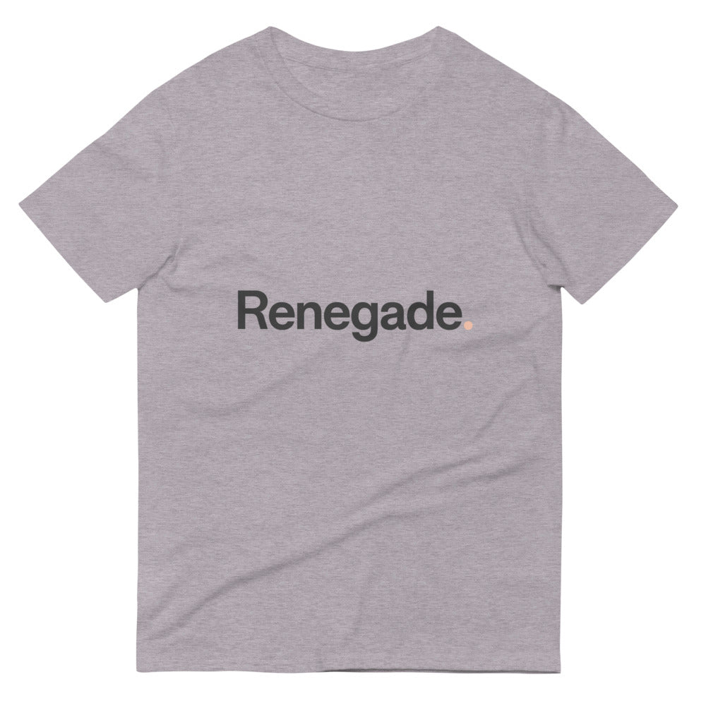 Renegade Glow Logo Tee - Heather Grey