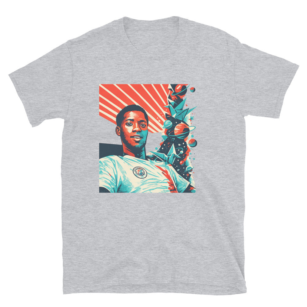 Radiant Origami Cosmos Portrait - Sport Grey